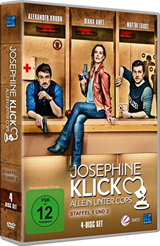 Josephine Klick - Allein unter Cops Staffel 1 + 2 [4 DVDs] von KSM GmbH