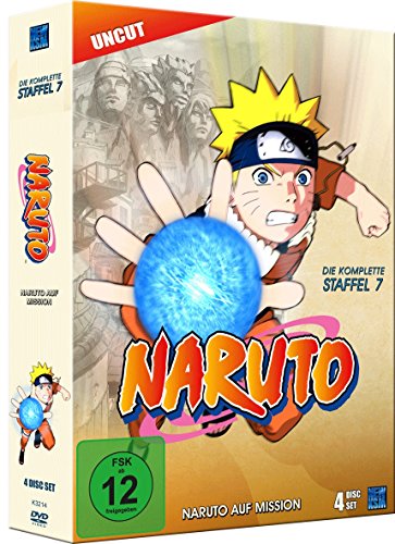 Naruto, Staffel 7: Naruto auf Mission (Episoden 158-183, uncut) [4 DVDs] von KSM GmbH