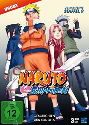 Naruto Shippuden, Staffel 9: Geschichten aus Konoha (Episoden 396-416, uncut) [3 DVDs] von KSM GmbH