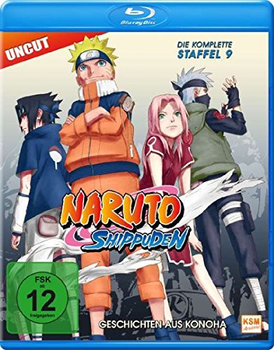 Naruto Shippuden - Geschichten aus Konoha (Staffel 9: Folge 396-416 - UNCUT) [Blu-ray] von KSM GmbH