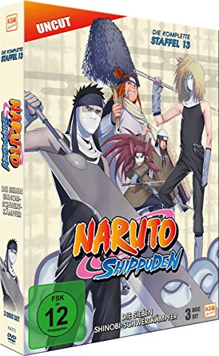 Naruto Shippuden - Staffel 13 - Folgen 496-509, Uncut (3 Disc Set) von KSM GmbH