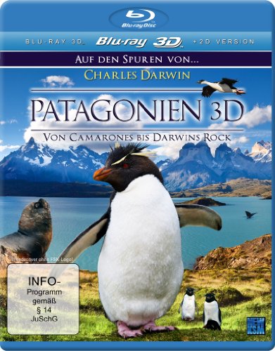 Patagonien 3D - Auf den Spuren von Charles Darwin: Von Camarones bis Darwins Rock [3D Blu-ray] von KSM GmbH