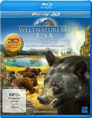 Weltnaturerbe USA 3D - Yellowstone Nationalpark (+ 2D Version) [Blu-ray 3D] von KSM GmbH