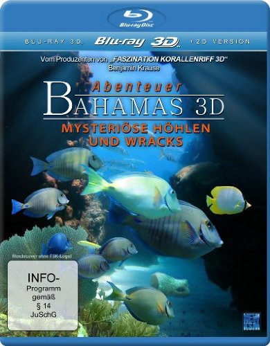 Abenteuer Bahamas 3D - Mysteriöse Höhlen und Wracks [3D Blu-ray] von KSM