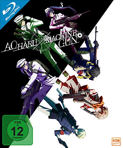 Aoharu X Machinegun - Volume 3: Episode 09-13 [Blu-ray] von Plaion Pictures