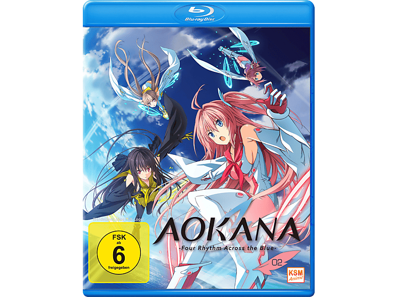 Aokana - Four Rhythm Across the Blue Volume 2: Episode 07-12 Blu-ray von KSM