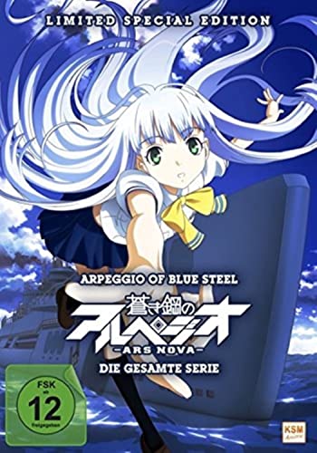 Arpeggio of Blue Steel: Ars Nova - Limited Complete Edition (1.000 Stück mit Seriennummer) (12 Folgen) [3 DVDs] von Plaion Pictures