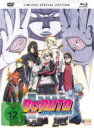 Boruto Naruto: The Movie (2015) - Special Edition (Mediabook) (Blu-ray+DVD) von Plaion Pictures
