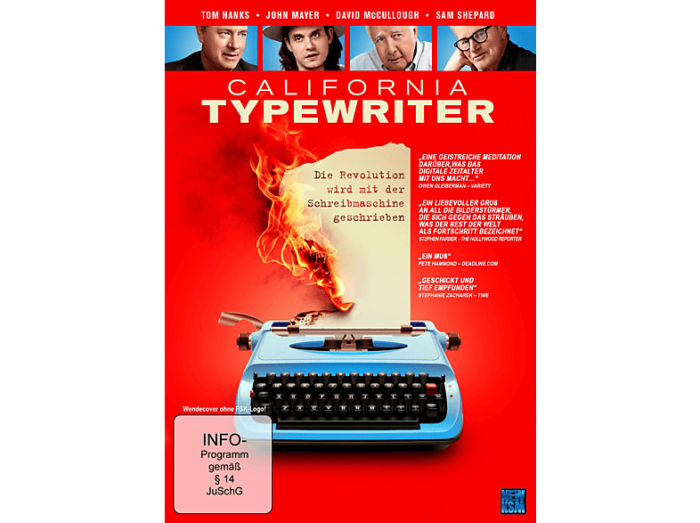 California Typewriter - Die Revolution wird mit der Schreibmaschine geschrieben DVD von KSM