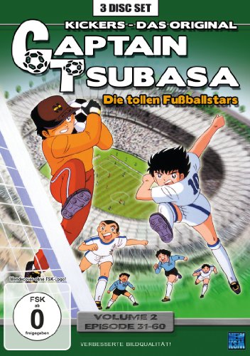 Captain Tsubasa: Die tollen Fußballstars - Volume 2, Folge 31-60 (DVD) von KSM