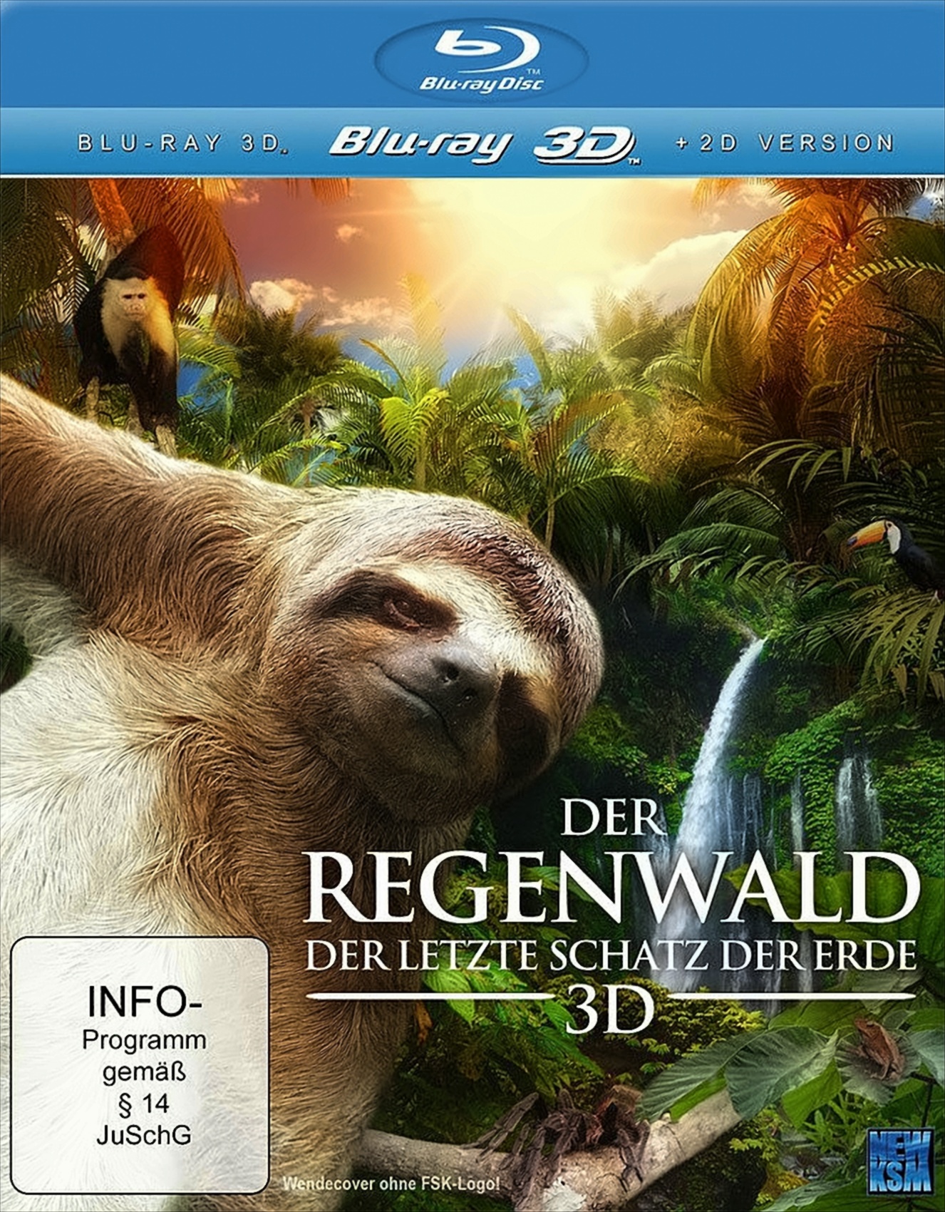 Der Regenwald - Der letzte Schatz der Erde (Blu-ray 2D+3D) von KSM