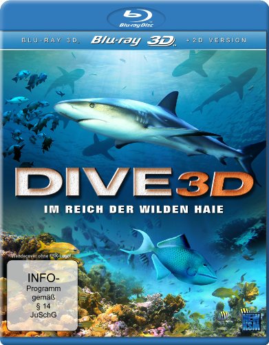 Dive 3D - Im Reich der wilden Haie (3D Version inkl. 2D Version & 3D Lenticular Card) [3D Blu-ray] von KSM