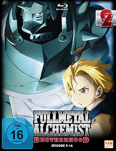Fullmetal Alchemist: Brotherhood - Vol. 2 (Digipack im Schuber mit Hochprägung und Glanzfolie) [Blu-ray] [Limited Edtion] [Limited Edition] von KSM