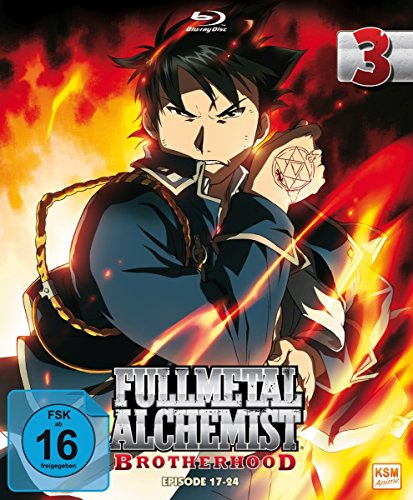 Fullmetal Alchemist: Brotherhood - Vol. 3 (Digipack im Schuber mit Hochprägung und Glanzfolie) [Blu-ray] [Limited Edtion] [Limited Edition] von KSM