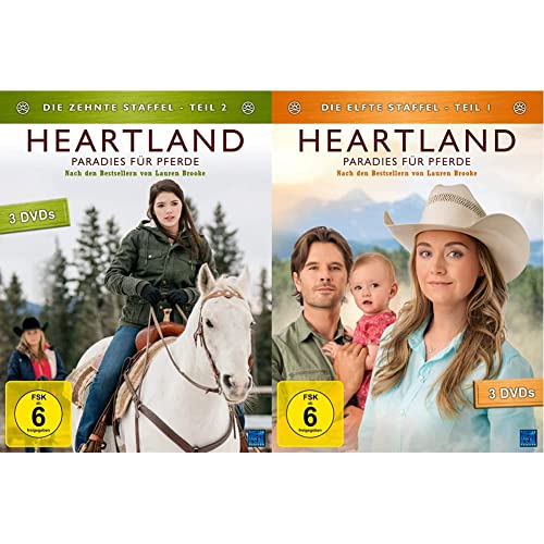 Heartland - Paradies für Pferde: Staffel 10.2 (Episode 10-18) [3 DVDs] & Heartland - Paradies für Pferde: Staffel 11.1 (Episode 1-9) [3 DVDs] von KSM