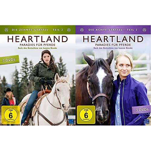 Heartland - Paradies für Pferde: Staffel 10.2 (Episode 10-18) [3 DVDs] & Heartland - Paradies für Pferde: Staffel 8.2 (Episode 10-18) [3 DVDs] von KSM