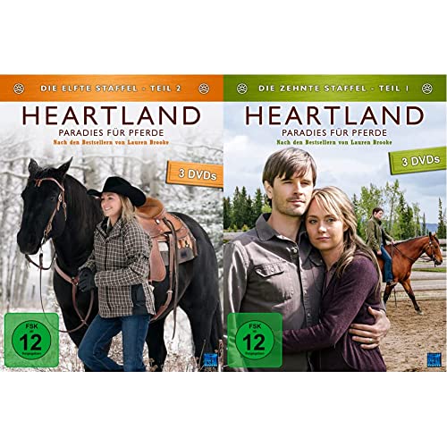 Heartland - Paradies für Pferde: Staffel 11.2 (Episode 10-18) [3 DVDs] & Heartland - Paradies für Pferde: Staffel 10.1 (Episode 1-9) [3 DVDs] von KSM