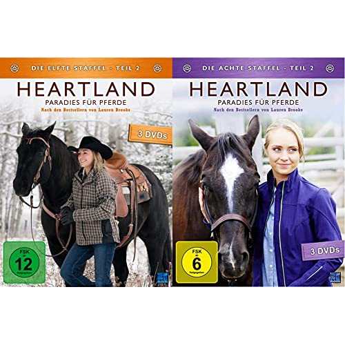 Heartland - Paradies für Pferde: Staffel 11.2 (Episode 10-18) [3 DVDs] & Heartland - Paradies für Pferde: Staffel 8.2 (Episode 10-18) [3 DVDs] von KSM