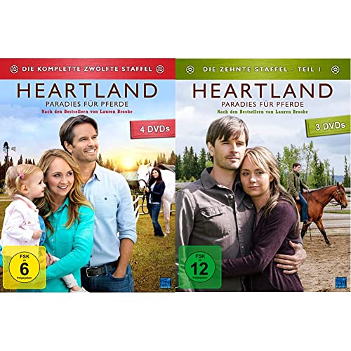 Heartland - Paradies für Pferde: Staffel 12 (Episode 1-11) [4 DVDs] & Heartland - Paradies für Pferde: Staffel 10.1 (Episode 1-9) [3 DVDs] von KSM