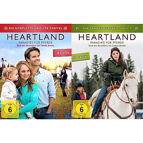 Heartland - Paradies für Pferde: Staffel 12 (Episode 1-11) [4 DVDs] & Heartland - Paradies für Pferde: Staffel 10.2 (Episode 10-18) [3 DVDs] von KSM