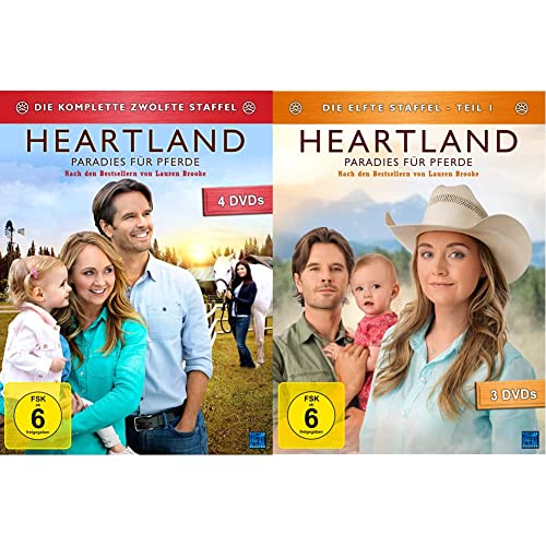 Heartland - Paradies für Pferde: Staffel 12 (Episode 1-11) [4 DVDs] & Heartland - Paradies für Pferde: Staffel 11.1 (Episode 1-9) [3 DVDs] von KSM