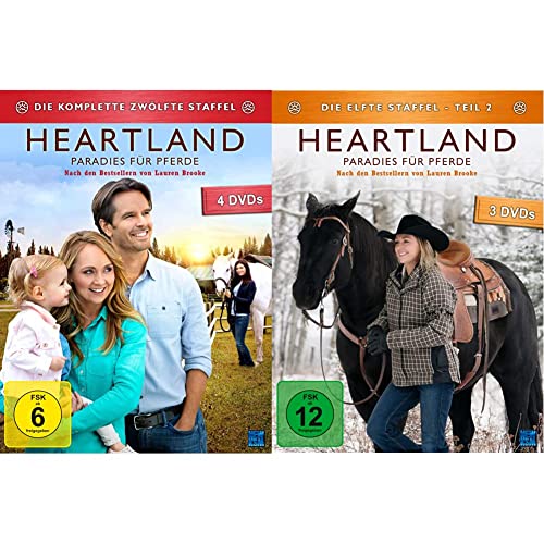 Heartland - Paradies für Pferde: Staffel 12 (Episode 1-11) [4 DVDs] & Heartland - Paradies für Pferde: Staffel 11.2 (Episode 10-18) [3 DVDs] von KSM
