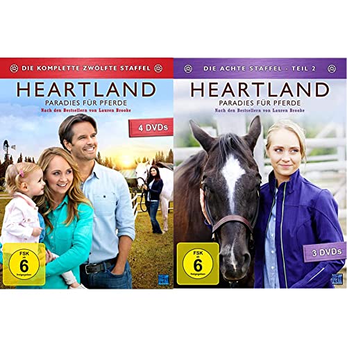 Heartland - Paradies für Pferde: Staffel 12 (Episode 1-11) [4 DVDs] & Heartland - Paradies für Pferde: Staffel 8.2 (Episode 10-18) [3 DVDs] von KSM