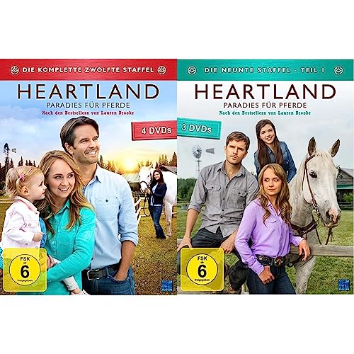 Heartland - Paradies für Pferde: Staffel 12 (Episode 1-11) [4 DVDs] & Heartland - Paradies für Pferde: Staffel 9.1 (Episode 1-9) [3 DVDs] von KSM