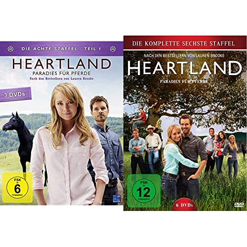 Heartland - Paradies für Pferde: Staffel 8.1 (Episode 1-9) [3 DVDs] & Heartland - Paradies für Pferde - Staffel 6 [6 DVDs] von KSM