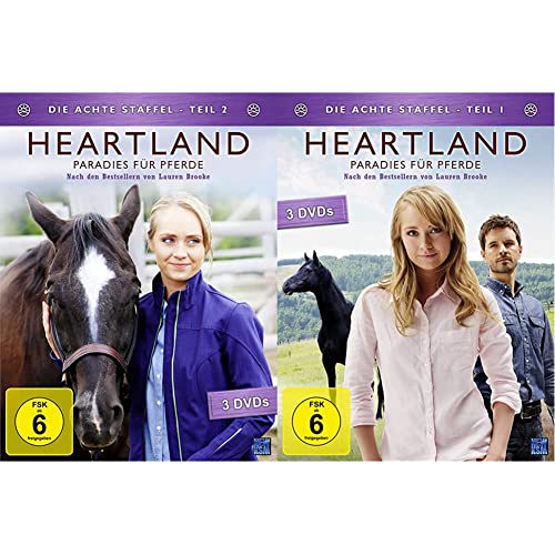 Heartland - Paradies für Pferde: Staffel 8.2 (Episode 10-18) [3 DVDs] & Heartland - Paradies für Pferde: Staffel 8.1 (Episode 1-9) [3 DVDs] von KSM
