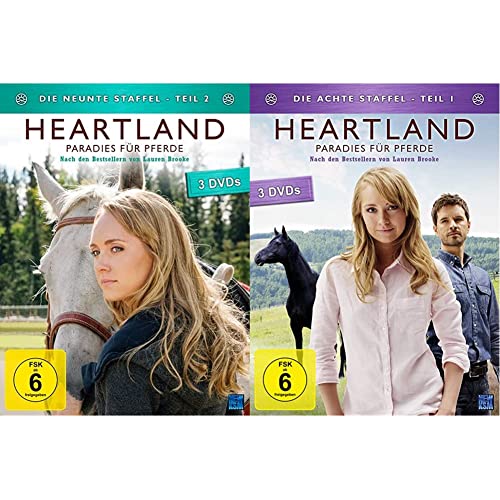 Heartland - Paradies für Pferde: Staffel 9.2 (Episode 10-18) [3 DVDs] & Heartland - Paradies für Pferde: Staffel 8.1 (Episode 1-9) [3 DVDs] von KSM