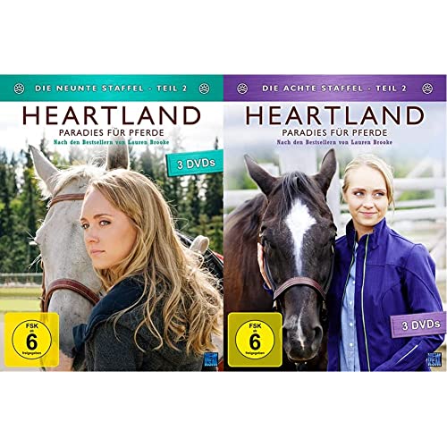 Heartland - Paradies für Pferde: Staffel 9.2 (Episode 10-18) [3 DVDs] & Heartland - Paradies für Pferde: Staffel 8.2 (Episode 10-18) [3 DVDs] von KSM