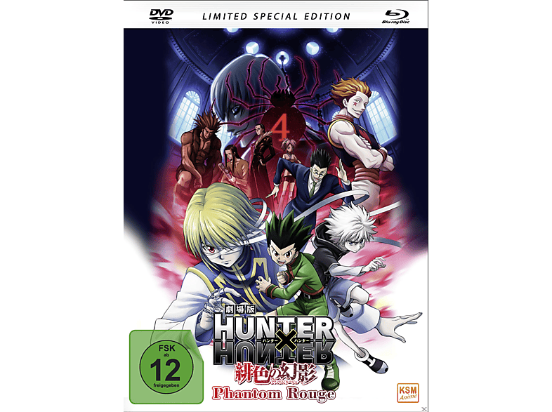 Hunter x Hunter: Phantom Rouge Blu-ray + DVD von KSM