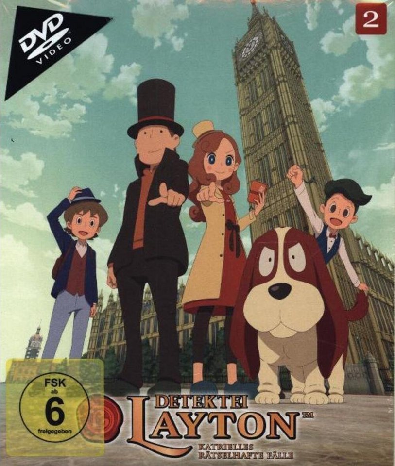 KSM DVD Detektei Layton - Katrielles rätselhafte Fälle KSM DVD Detektei Layton - Katrielles rätselhafte Fälle von KSM