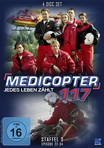 KSM Medicopter 117 - Jedes Leben zählt (Staffel 3: Folge 22-34 im 4 Disc Set) von KSM
