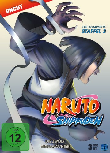 Naruto Shippuden, Staffel 3: Die Zwölf Ninjawächter (Episoden 274-291, uncut) [3 DVDs] von KSM