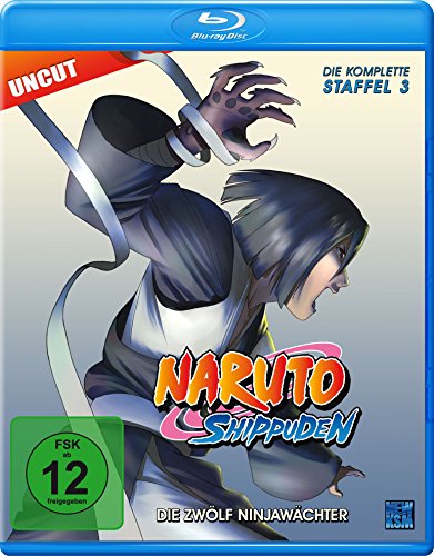Naruto Shippuden - Staffel 3: Die zwölf Ninjawächter - Uncut [Blu-ray] von Plaion Pictures
