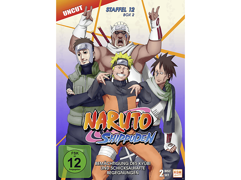 Naruto Shippuden - Staffel 12 Box 2 (Folge 448-445) DVD von KSM