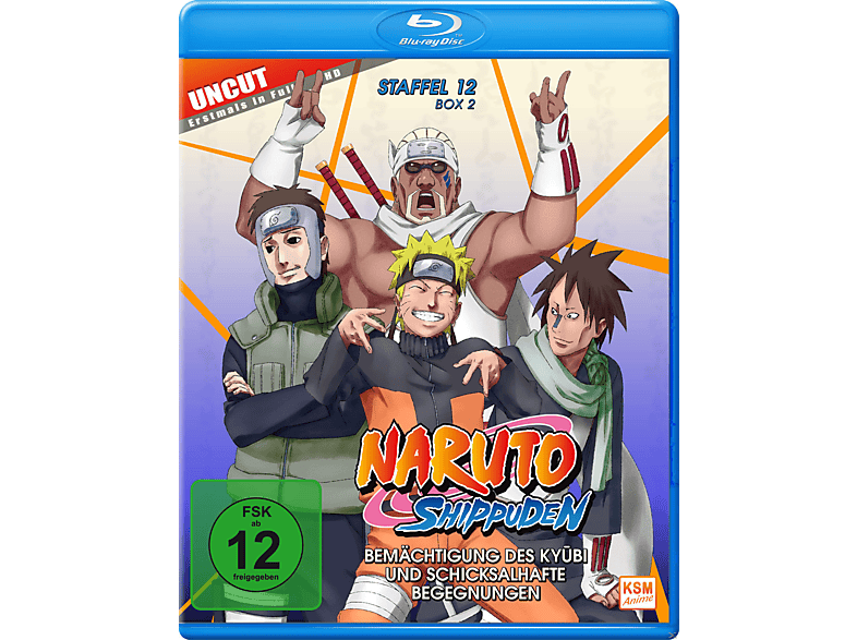 Naruto Shippuden - Staffel 12 Box 2 Blu-ray von KSM