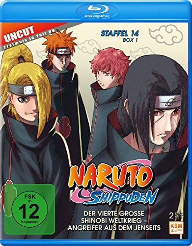 Naruto Shippuden - Staffel 14 - Box 1 (Episoden 516-528, Uncut) [2 Disc Set](Blu-ray) von PLAION PICTURES