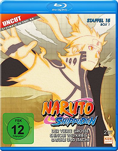 Naruto Shippuden - Staffel 15 - Box 1 (Folgen 541-554, Uncut) [Blu-ray] von KSM