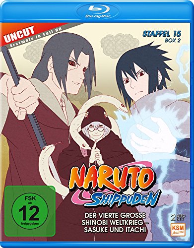 Naruto Shippuden Staffel 15 Box 2 (555-568, 14 Folgen) (2-Disc-Set) (Blu-ray) von KSM