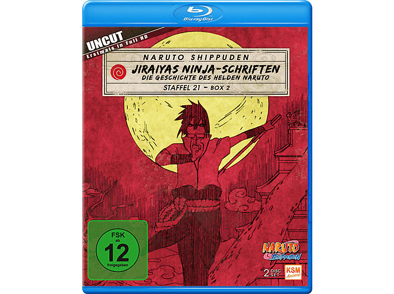 Naruto Shippuden Staffel 21.2 - Episode 662-670 Blu-ray Naruto Shippuden Staffel 21.2 - Episode 662-670 Blu-ray von KSM