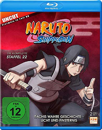 Naruto Shippuden - Staffel 22: Itachis wahre Geschichte - Licht und Finsternis (Folgen 671-678) [Blu-ray] von KSM