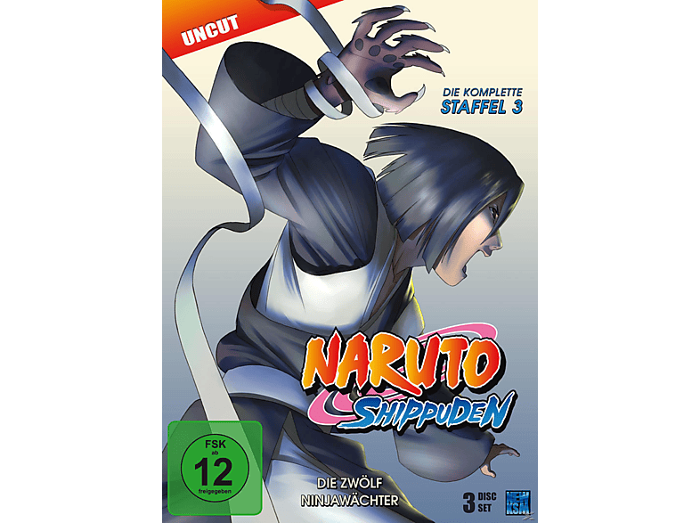 Naruto Shippuden - Staffel 3 Die zwölf Ninjawächter (Folge 274-291) DVD von KSM
