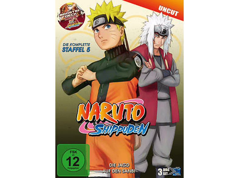 Naruto Shippuden - Staffel 5 Die Jagd auf den Sanbi (Folge 309-332) DVD von KSM