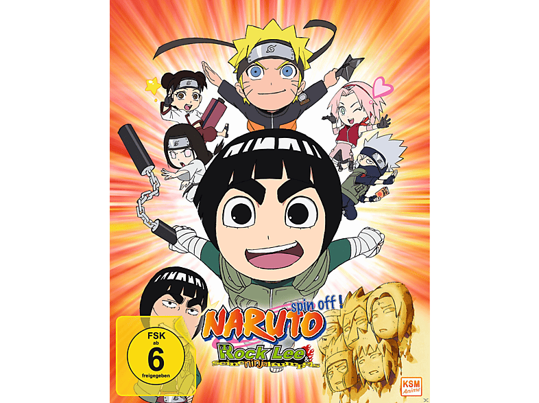 Naruto Spin-Off Rock Lee und seine Ninja-Kumpels - Vol 1 (Episoden 1-13) Blu-ray von KSM