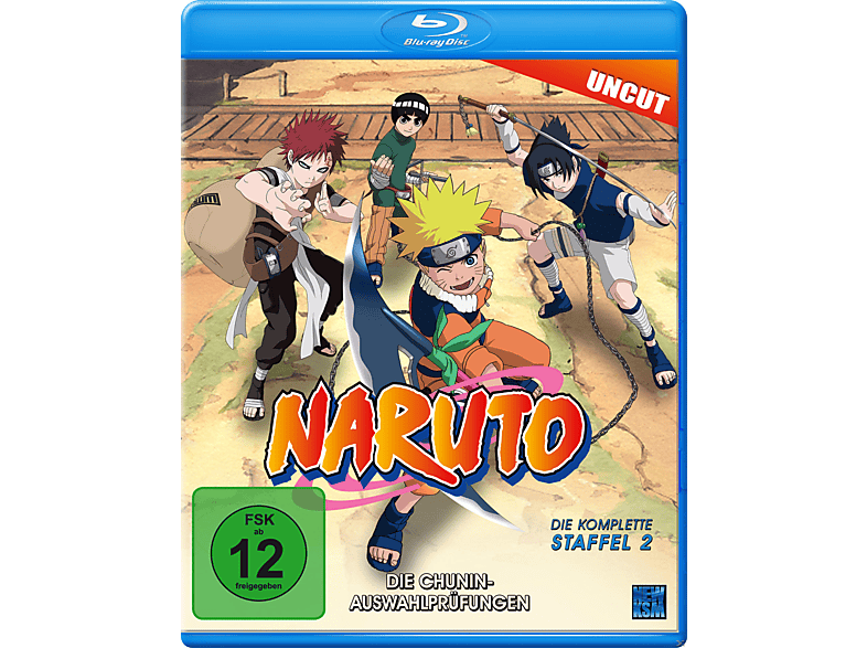 Naruto - Staffel 2 Die Chunin-Auswahlprüfungen (Folge 20-52) Blu-ray von KSM