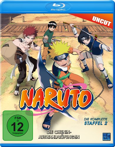 Naruto - Staffel 2: Die Chunin-Auswahlprüfungen (Uncut) [Blu-ray] von KSM