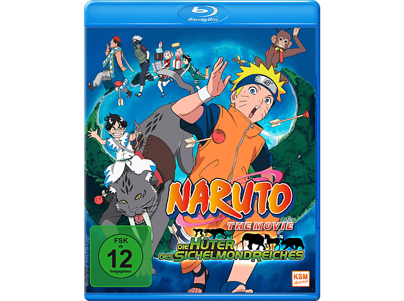 Naruto The Movie 3 - Die Hüter des Sichelmondreiches Blu-ray von KSM